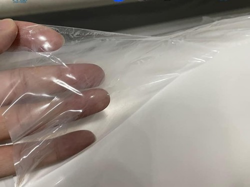 TPU熱熔膠膜服裝商標(biāo)雙面粘合高彈脂肪族氨酯離型膜廠(chǎng)家直供